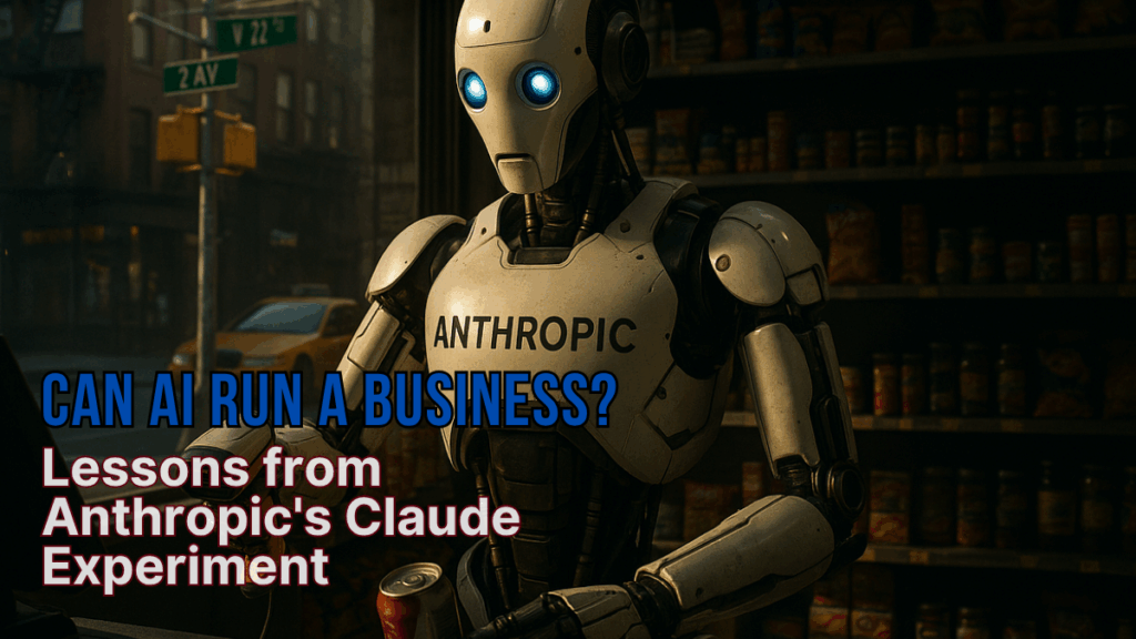 Can AI Run a Business? Lessons from Anthropic's Claude Experiment