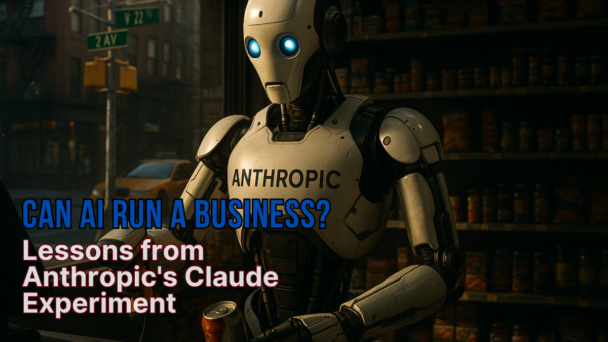 Can AI Run a Business? Lessons from Anthropic's Claude Experiment