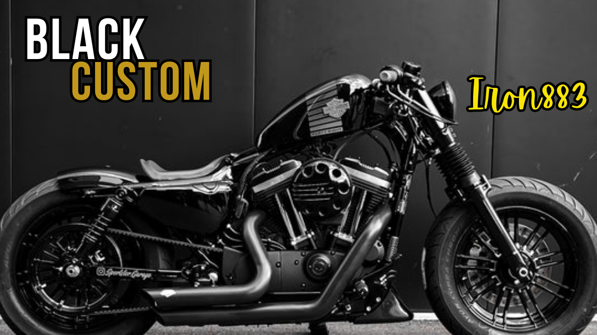 Harley Davidson Iron 883: The Original Dark Custom Bobber